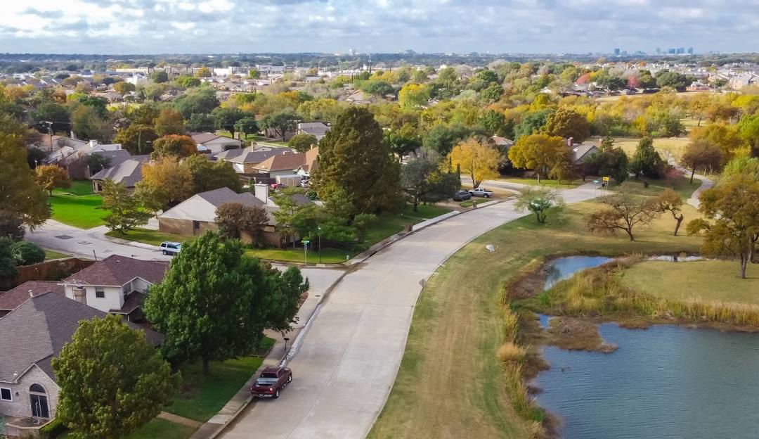 Pickleball court installation in Carrollton, TX, Texas
