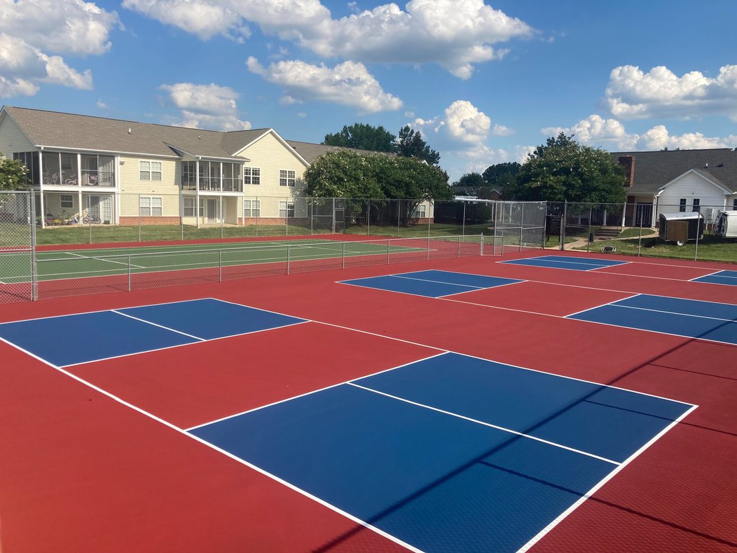 Pickleball Court Resurfacing services in Dallas, Texas